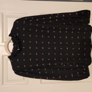 NWOT Vintage Balloon Sleeve Blouse